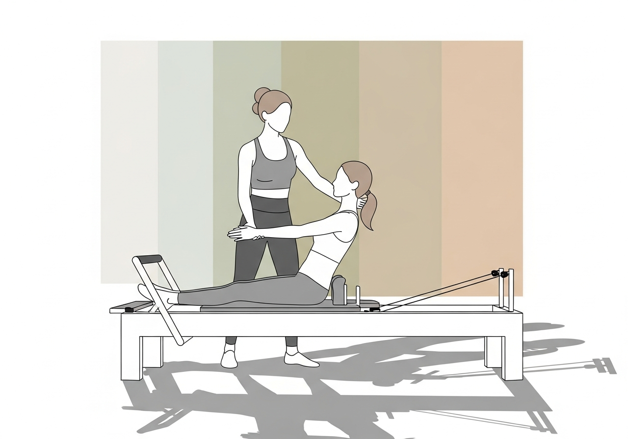 Групповые занятия на коврике